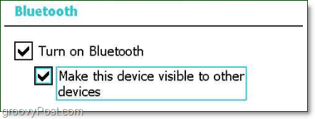 сделать ваше устройство Bluetooth доступным для обнаружения