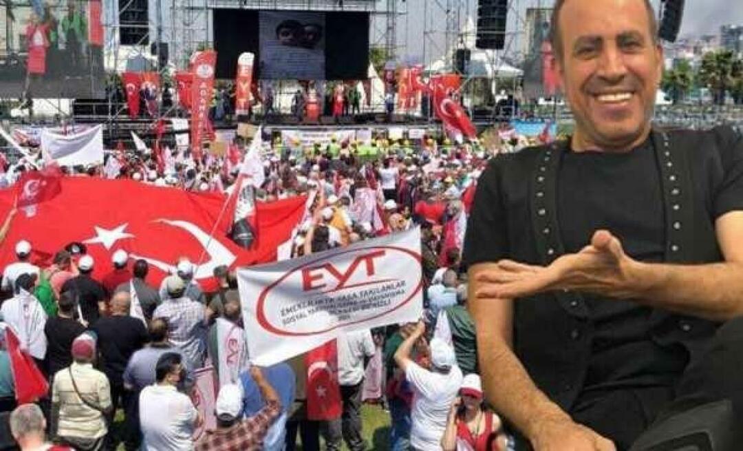 Халук Левент обратился к членам EYT после заявления Эрдогана! "С первой зарплатой..."