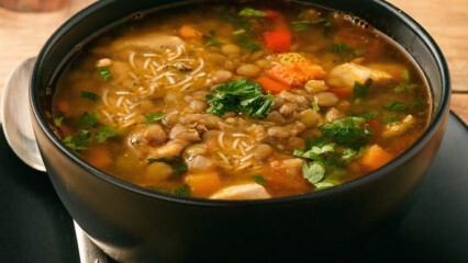  Рецепт супа из чечевичной лапши
