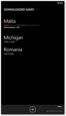 Загрузка карты Windows Phone 8