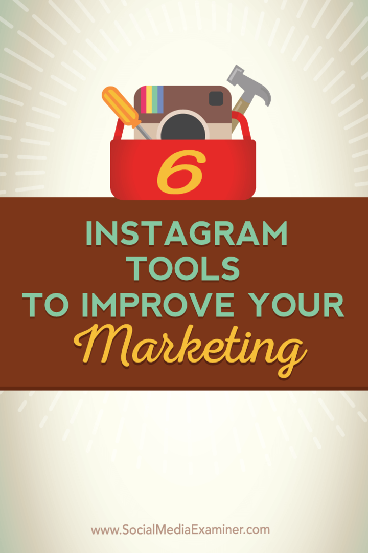 6 инструментов Instagram для улучшения вашего маркетинга: специалист по социальным медиа