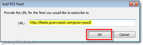 подписаться на RSS-канал в Windows Live Mail