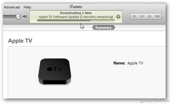 Обновление Apple TV