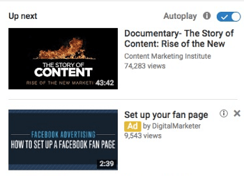  Ваша реклама на YouTube в качестве спонсируемого видео.