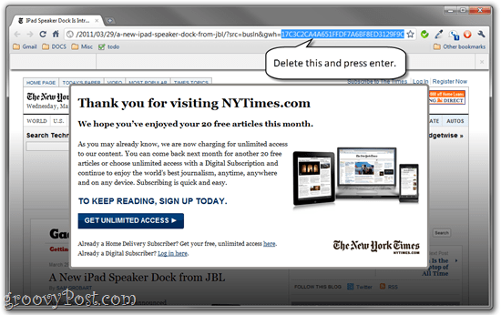 Как обойти платную систему New York Times и прочитать статьи NYTimes.com бесплатно