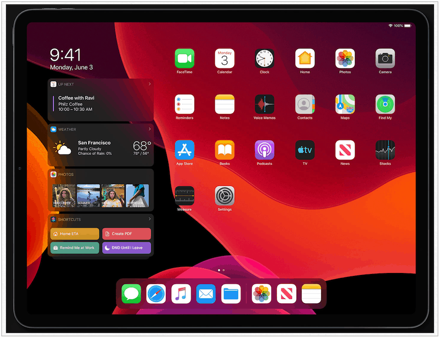 iPad Dark Mode