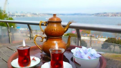 Семейные чайные сады на европейской стороне Стамбула