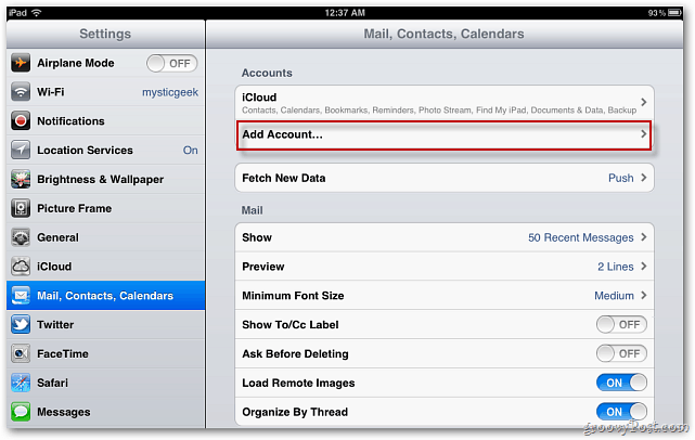 Как настроить почту на iPhone, iPad или iPod Touch