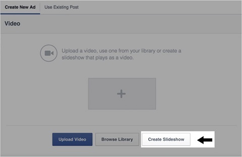 инструмент для создания слайдшоу facebook