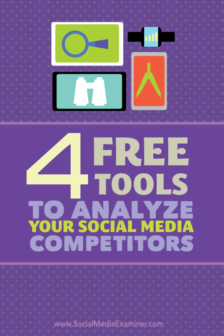 четыре инструмента для анализа конкурентов в социальных сетях