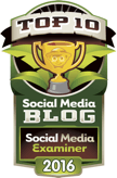 значок эксперта по социальным сетям, топ-10 блога в социальных сетях за 2016 год