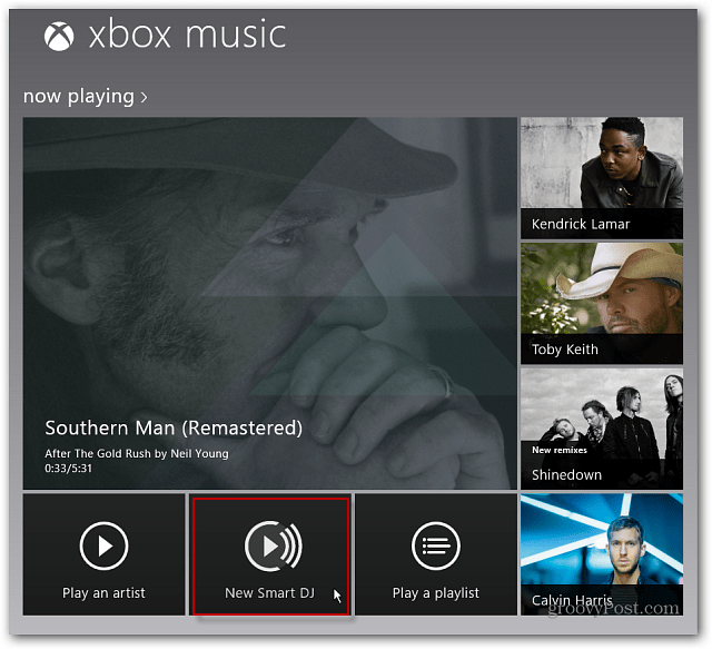 Новый Smart DJ Xbox Music