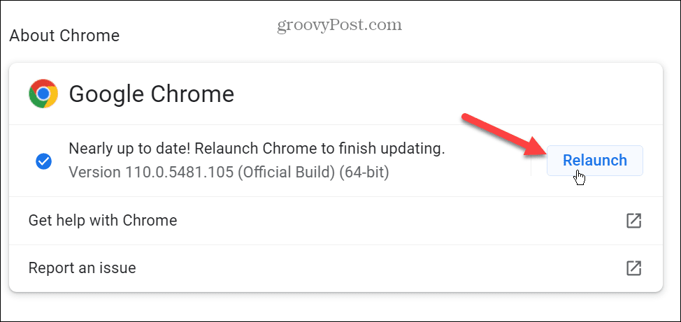 Код ошибки Google Chrome STATUS_BREAKPOINT