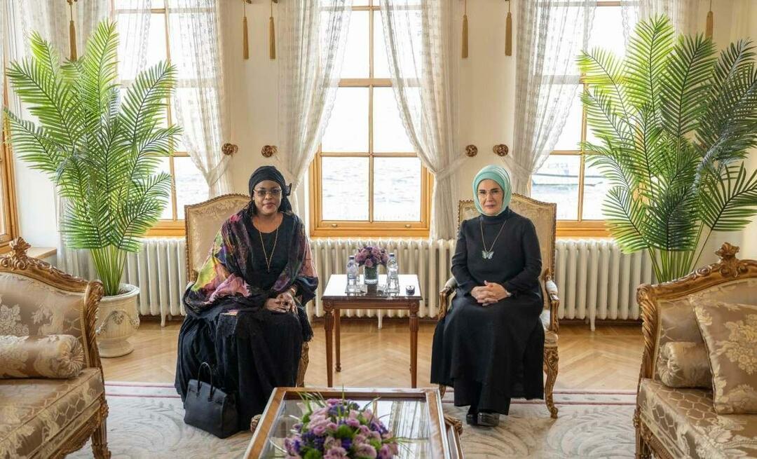 Первая леди Эрдоган встретилась с женой президента Сенегала!