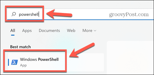 поиск в виндовс powershell