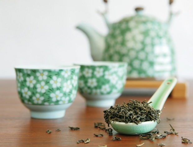 похудеть с зеленым чаем