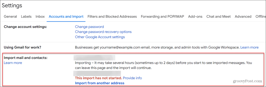 Как импортировать электронную почту Outlook в Gmail