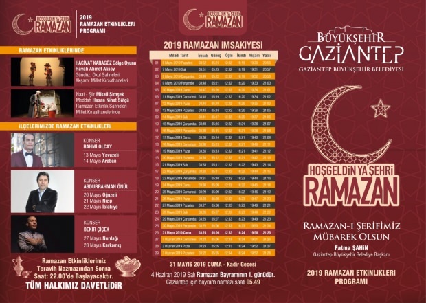 Что происходит в 2019 году в Рамаданском муниципалитете Газиантепа?