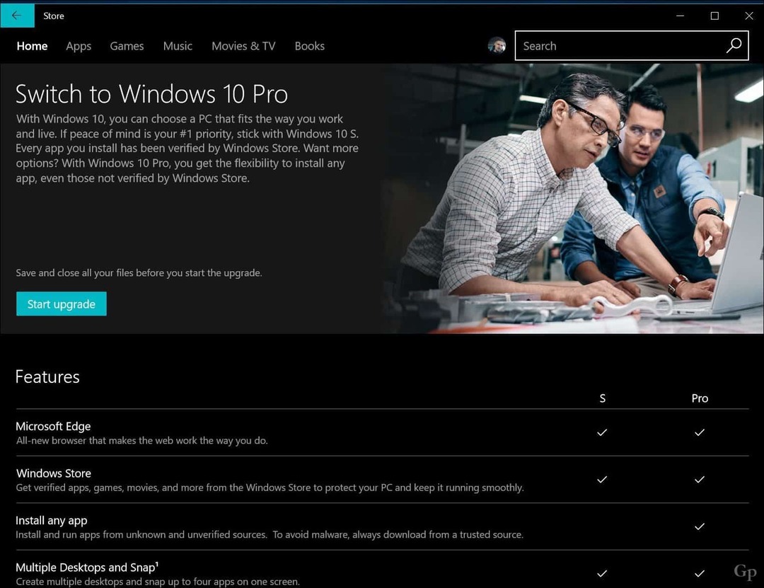 Microsoft облегчает установку Windows 10 S Edition для всех