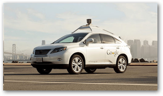 Google самостоятельно управляет Lexus