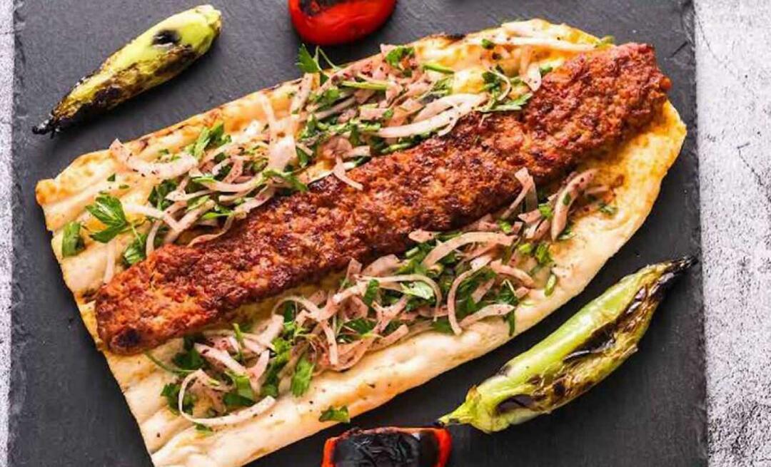 Harbiye Kebab, который будет на вкус как в ресторане! Как приготовить харби-кебаб?