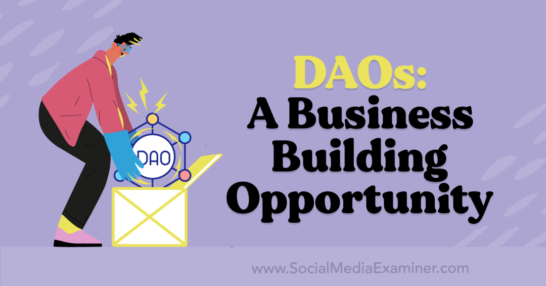 ДАО: возможность для построения бизнеса-социальные медиа-экзаменатор