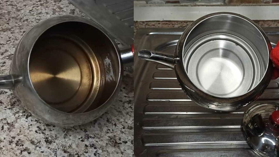 Как почистить стальной чайник?