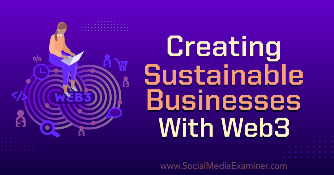 Создание устойчивого бизнеса с помощью Web3: исследователь социальных сетей