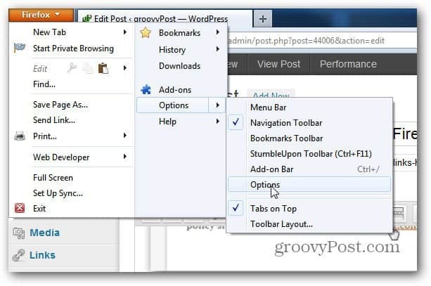 Как сделать Gmail или Yahoo стандартным обработчиком почтовых ссылок в Firefox