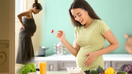 Продукты, от которых ребенок набирает вес во время беременности! Почему будущий ребенок не набирает вес?