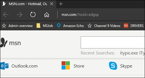 Как импортировать избранное в Microsoft Edge