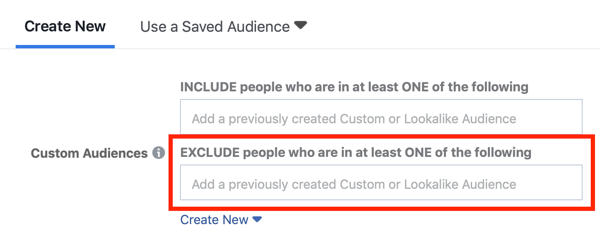 Таргетинг рекламы в Facebook без учета пользовательской аудитории.