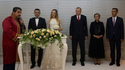 Президент Эрдоган присоединился к свадьбе 2 пар