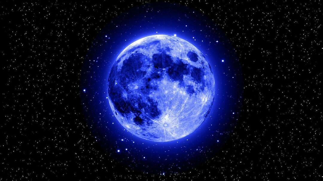 Что такое Голубая Луна? Когда наступит Голубая Луна? Будет ли его видно из Турции?