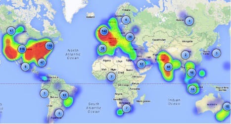 карта подписчиков circlecount