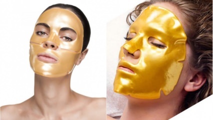 Что делает золотая маска? Каковы преимущества золотой маски для кожи? Как сделать золотую маску?