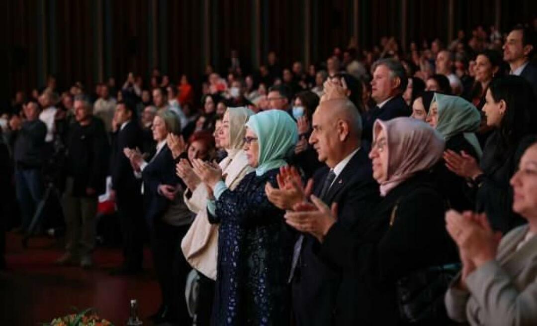Эмине Эрдоган посмотрела оперу «Турандот» в нашем Центре конгрессов и культуры в Бештепе!