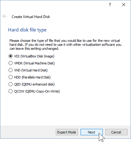 05 Определите тип жесткого диска (установка Windows 10)