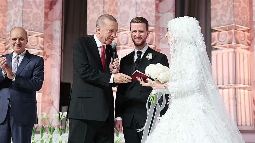 Президент Эрдоган присутствовал на свадьбе своего племянника Усамы Эрдогана