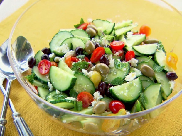 Сытные диетические рецепты салатов