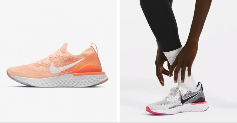 Модели женских кроссовок Nike