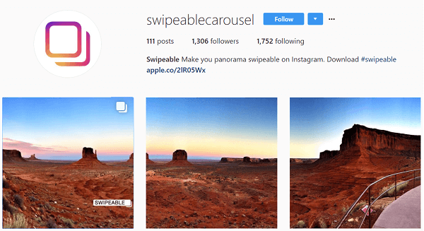 Swipeable превращает панорамы и фотографии в формате 360 в сообщения с несколькими изображениями.