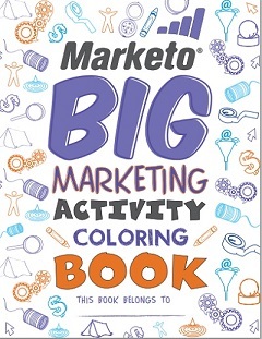 Книжка-раскраска Marketo's Big Marketing Activity
