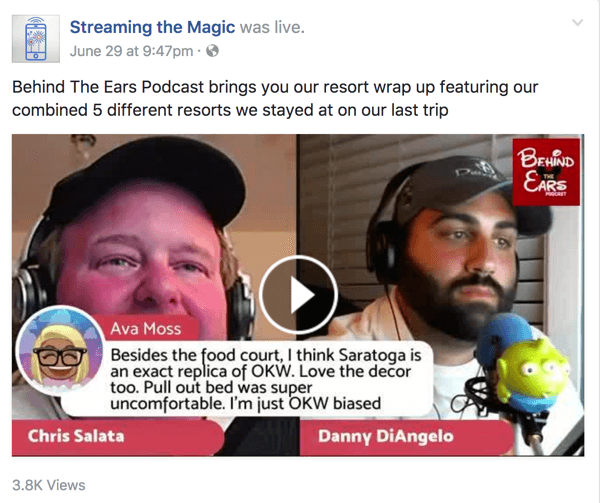 Соведущие «За ушами» делятся обширными знаниями обо всем, что касается Disney, в своем шоу в Facebook Live.