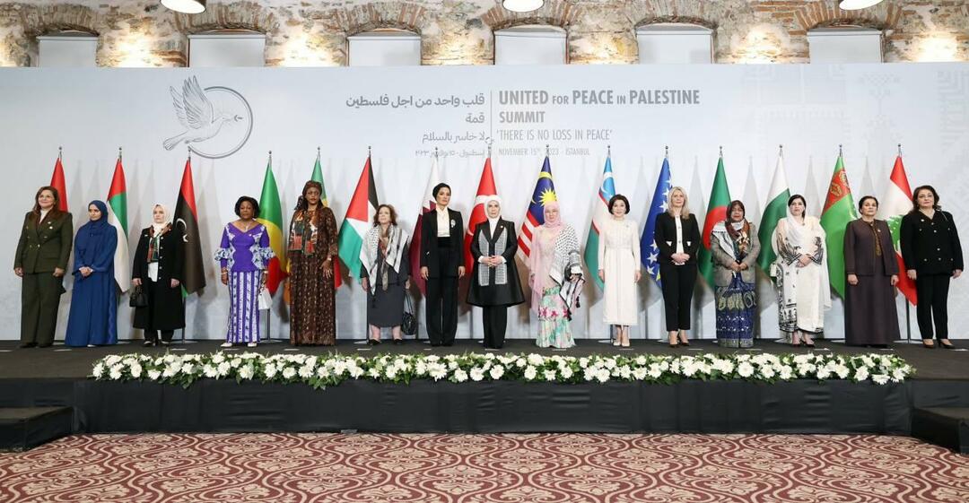 Саммит «Единое сердце для жен палестинских лидеров»