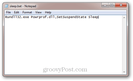 скрипт автоматического сна для windows 7