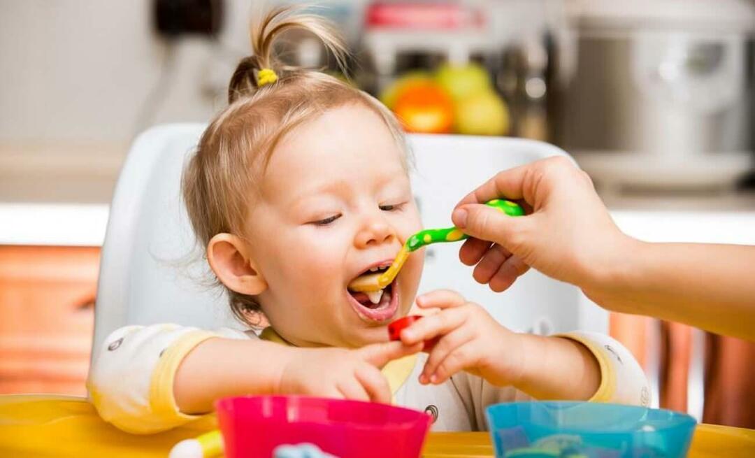 Еженедельный список продуктов для детей: какие продукты следует давать после 6 месяцев?