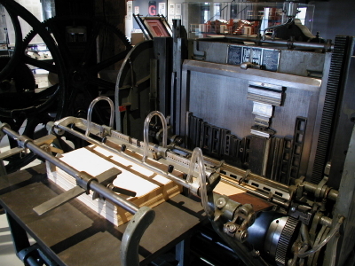 печатная машина Gutenberg