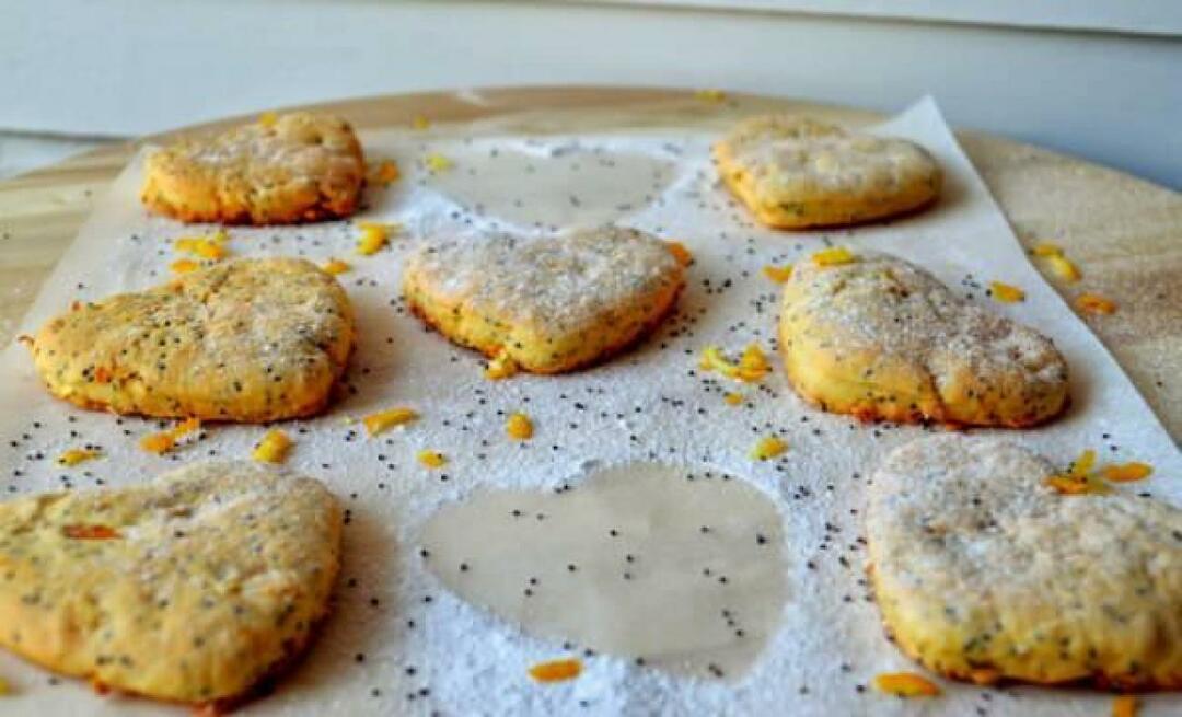 Как приготовить лимонное печенье с маком?