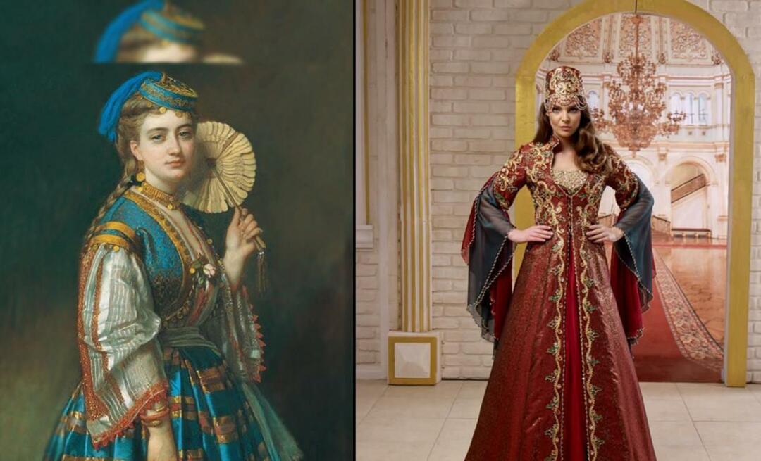 Какой была женская одежда в Османском дворце в 18 и 19 веках? 